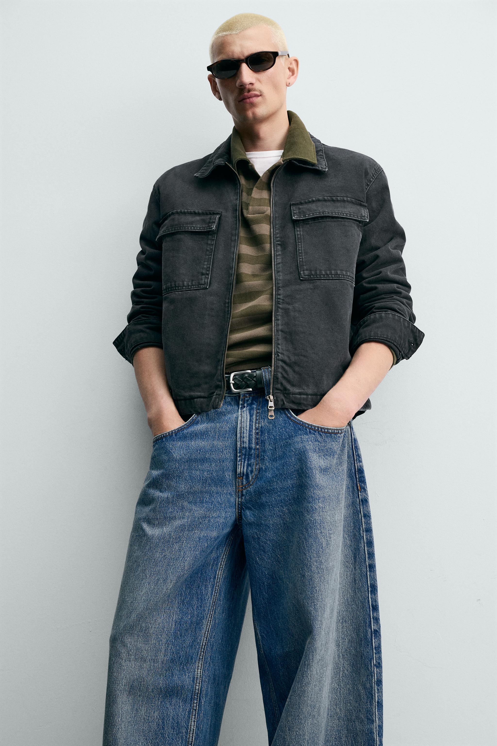 CROPPED FIT ZIP JACKET